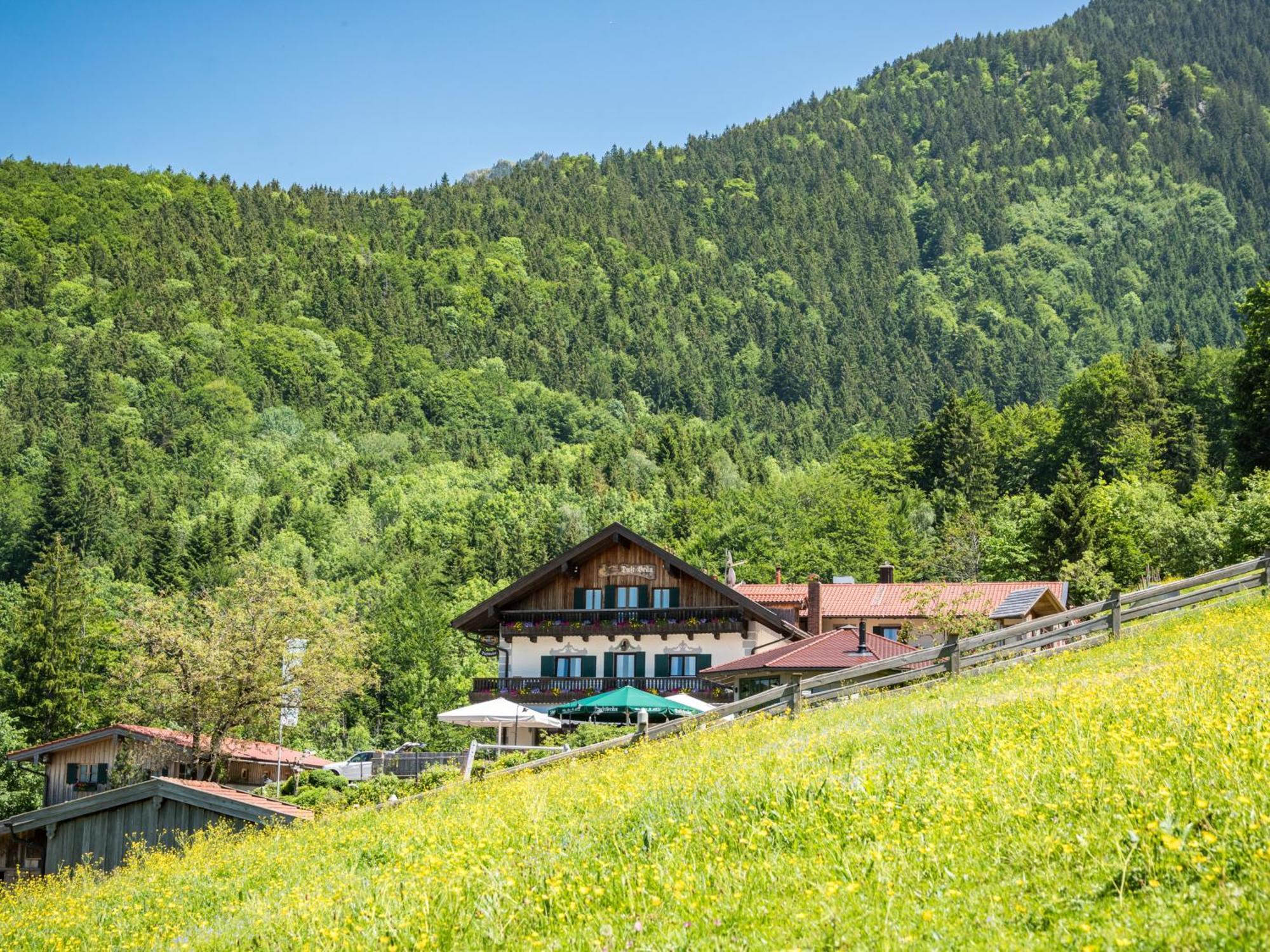 Berggasthof Hotel Duftbraeu I Ruhige Alleinlage I Mitten Im Gruenen Samerberg Extérieur photo